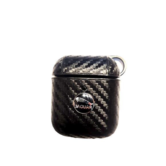 Case Cover For Airpods Pro Fits only 1st and 2nd Gen Carbon Design for Jaguar - Picture 3 of 3